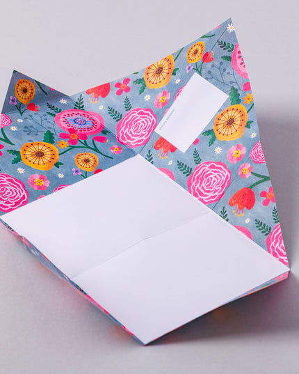Wildflower Pigeon *Floral Letter Writing Pack * Pack of 6 Letters