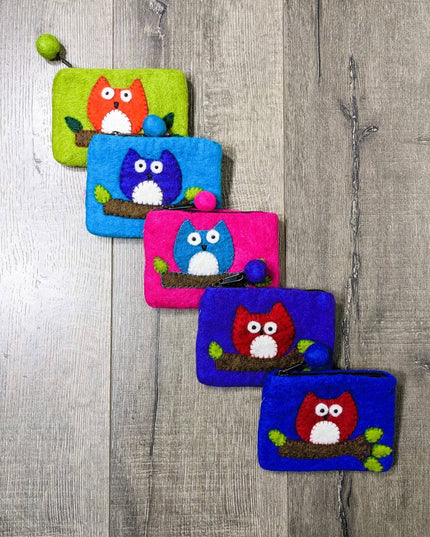 Felt Owl Purse