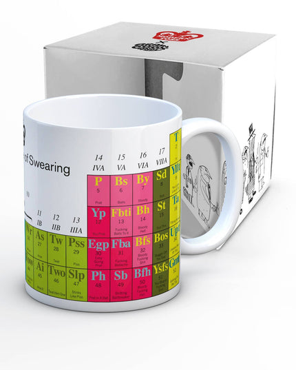 Funny Mug - Periodic Table of Swearing