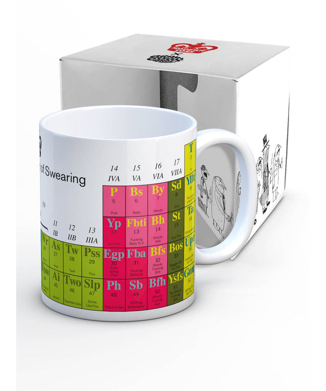 Funny Mug - Periodic Table of Swearing