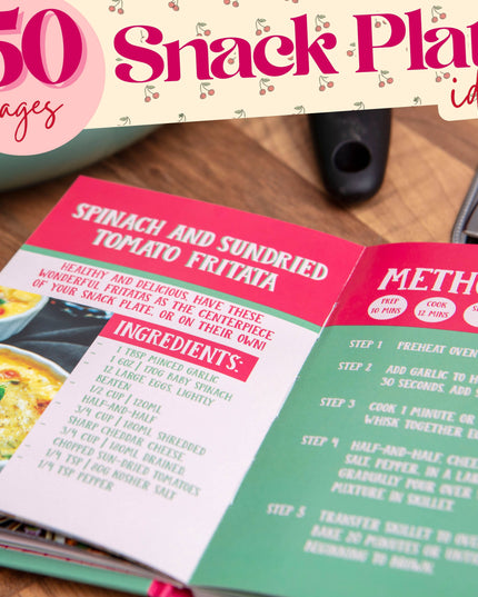 Girl Dinner: 50 Small Snack Plate Ideas Recipe Gift Book