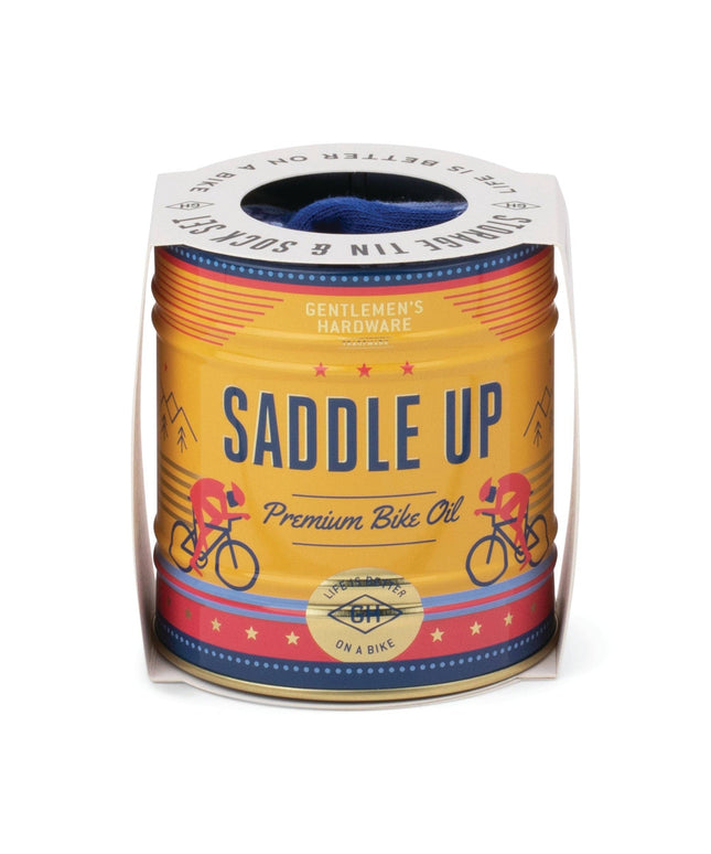 Socks in a Can - Cyclist Gift