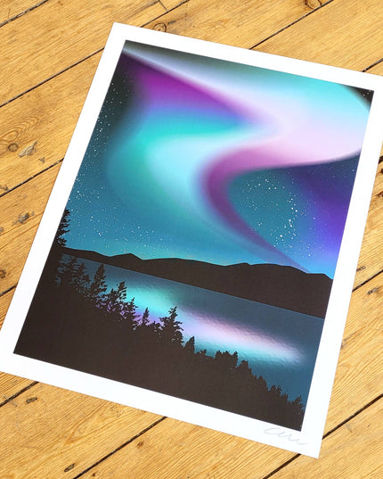 Aurora Print - A4