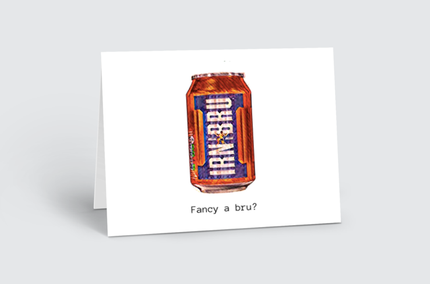 Plantable Greeting Card - Fancy a bru