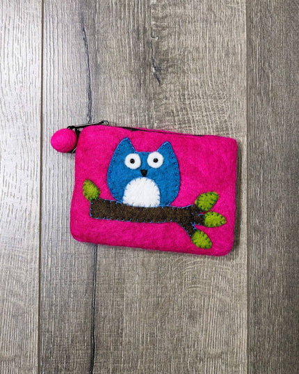Felt Owl Purse