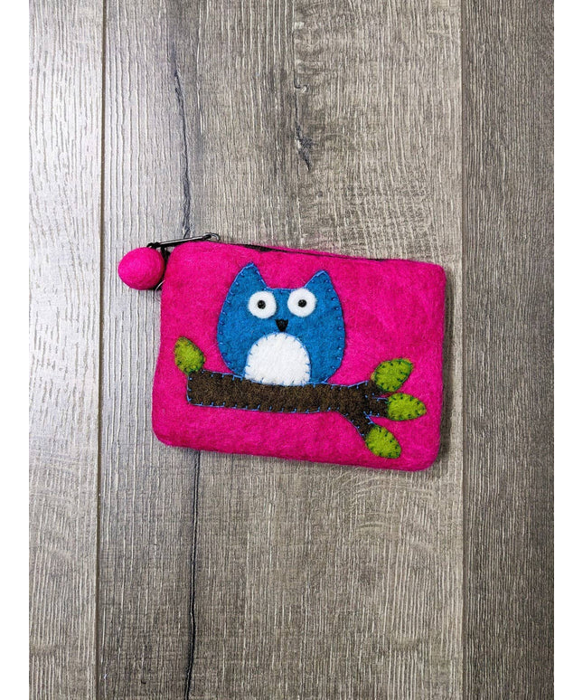 Felt Owl Purse