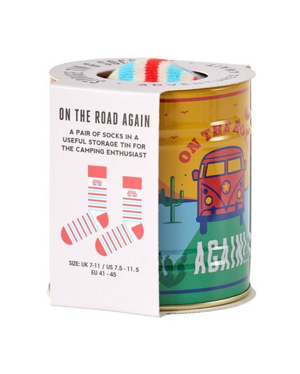 Gentlemen's Hardware Storage Tin & Sock Set - Camping