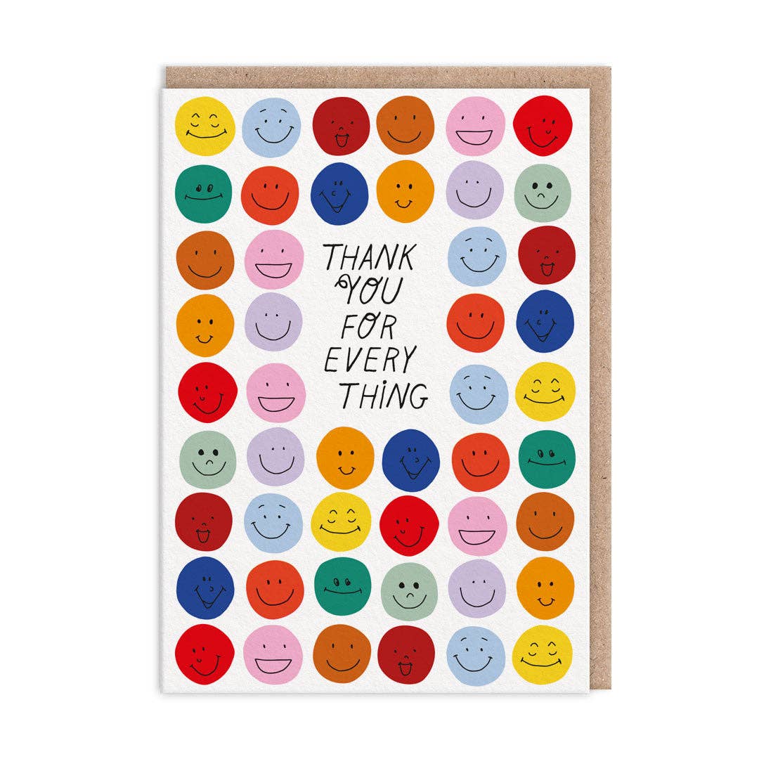 Smileys Thank You Card (9797)