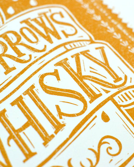 Scottish Whisky Print - A4