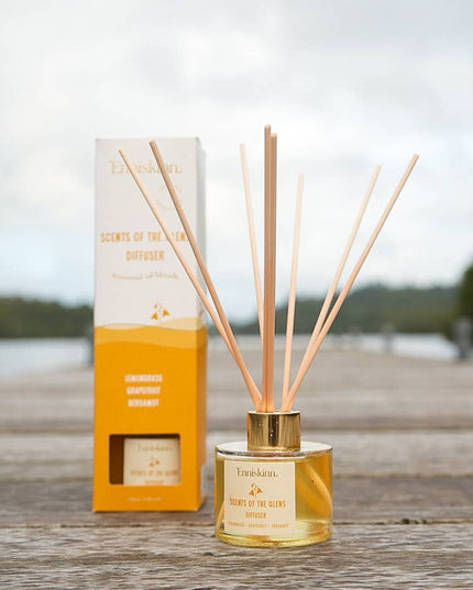Scents of the Glens - Lemongrass & Grapefruit -Reed Diffuser