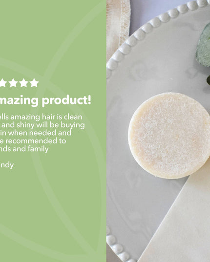 Spearmint and Eucalyptus Shampoo Bar
