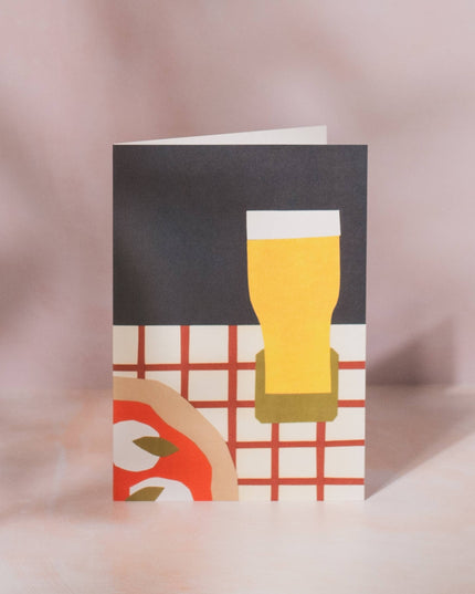 Cheese and Wine Card | Cheese Card | Blank Card
