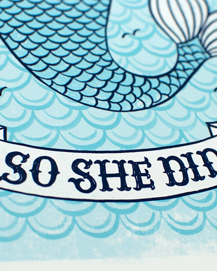 Mermaid Congratulations Card
