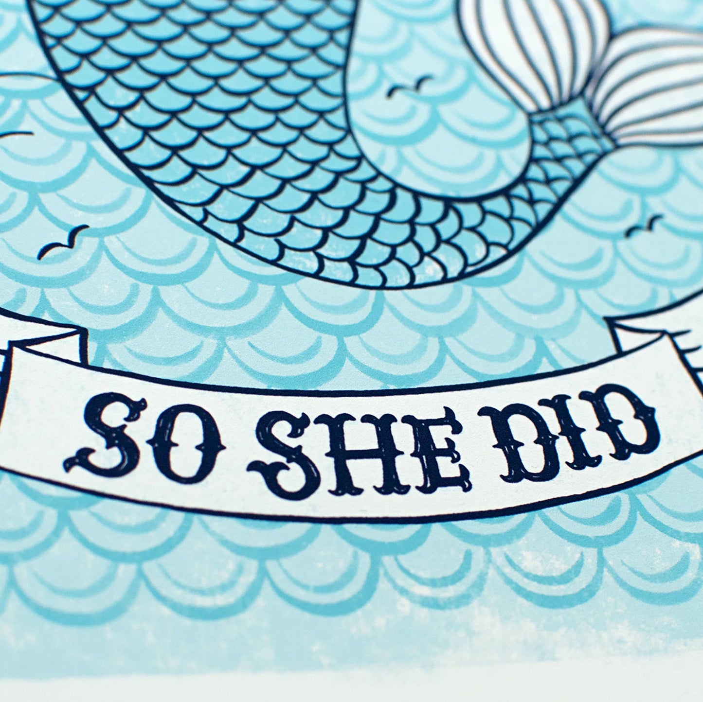 Mermaid Congratulations Card