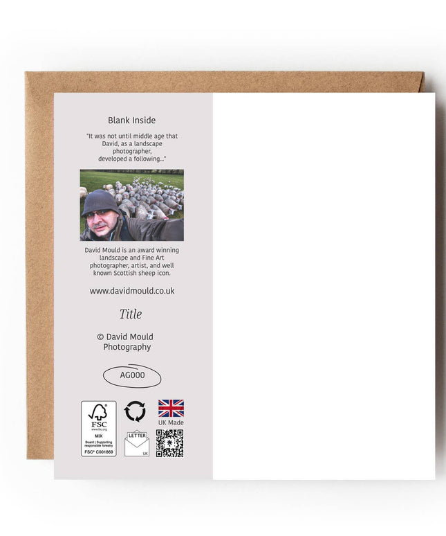 Ben A'an Textured Greeting Card