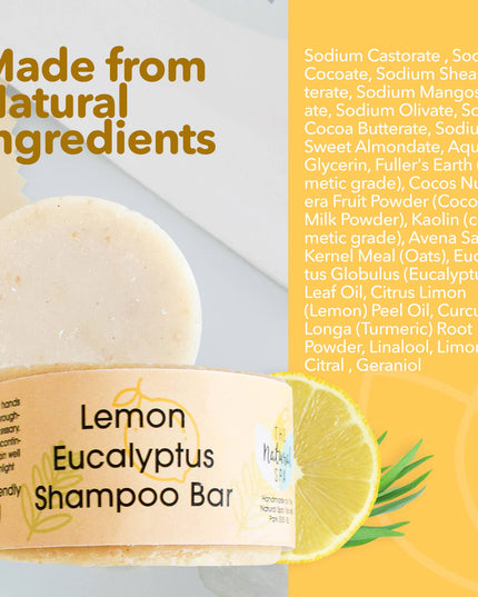 Eucalyptus Lemon Shampoo Bar