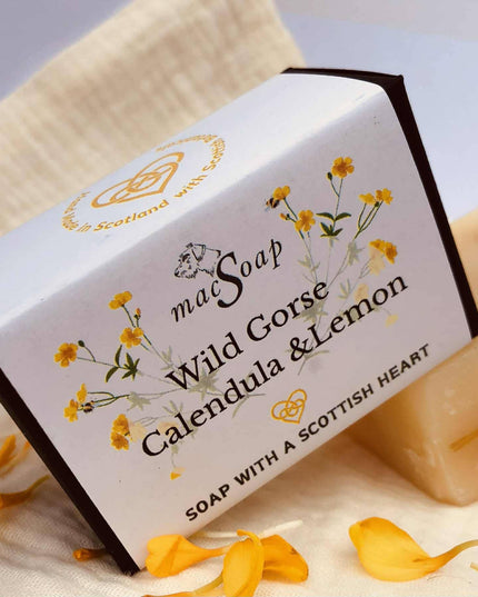 Wild Gorse, Calendula & Lemon Scottish Botanical Soap