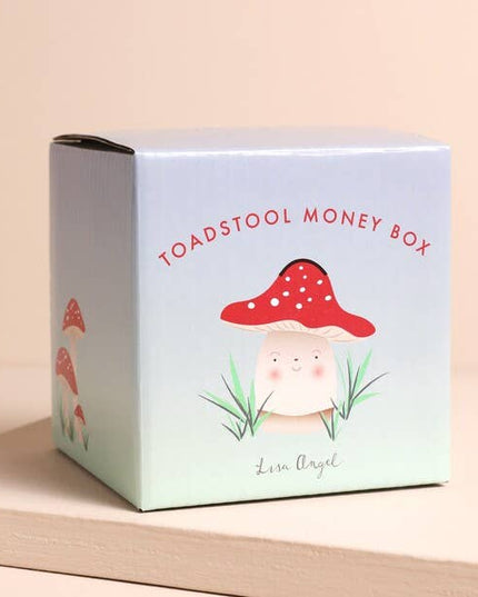 Face Toadstool Money Box