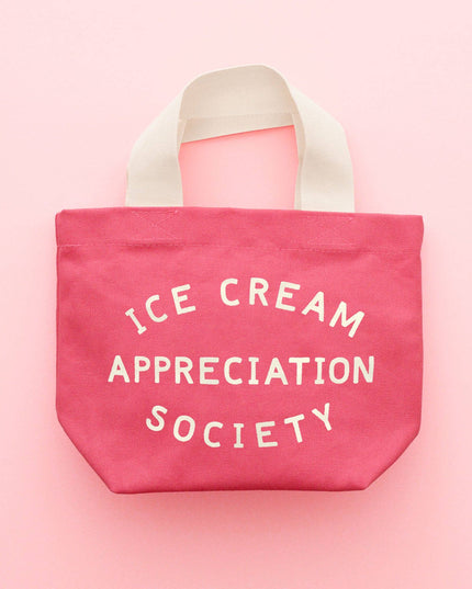 Ice Cream Appreciation Society - Little Bright Pink Bag
