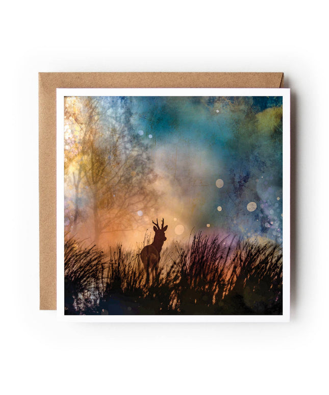 Roe Deer Textured Card