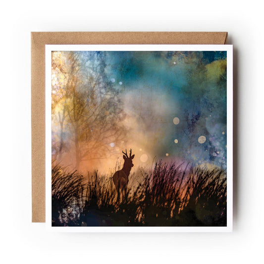 Roe Deer Textured Card