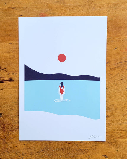 Still Water, A4 Print