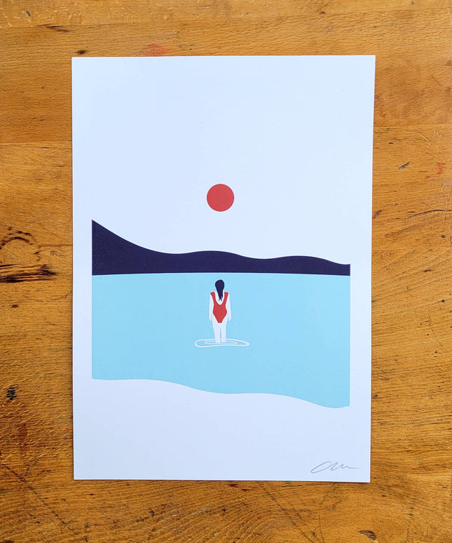 Still Water, A4 Print