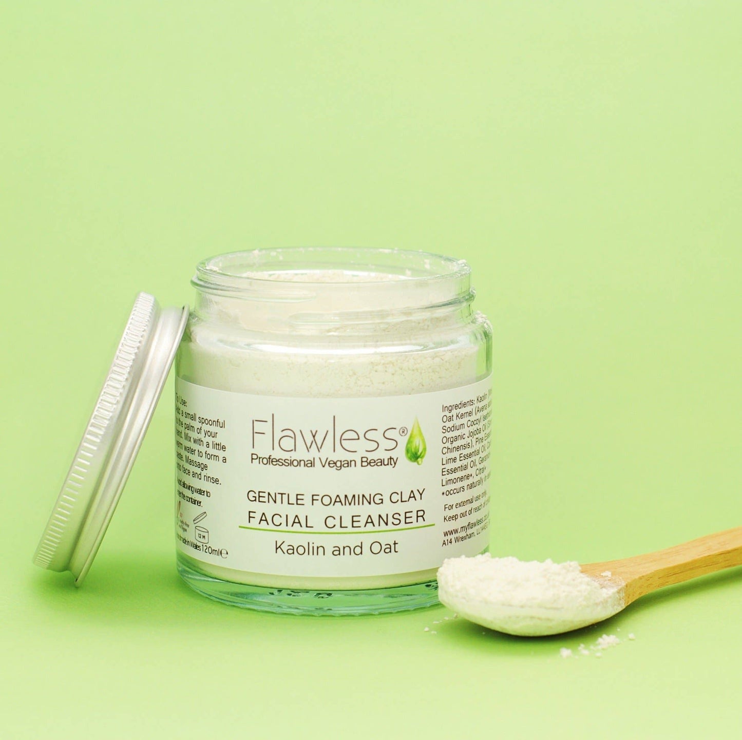 Vegan Clay Facial Cleanser - Gentle and Foaming - 60ml