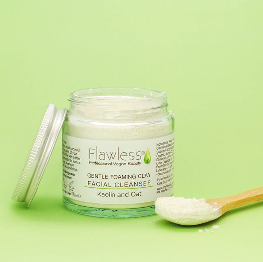 Vegan Clay Facial Cleanser - Gentle and Foaming - 60ml
