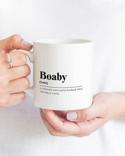 Boaby Greeting Scots Saying Mug