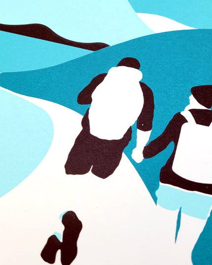 Last Trip Of Summer - Walkers A4 Screenprint