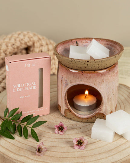 Wild Rose & Rhubarb Wax Melts