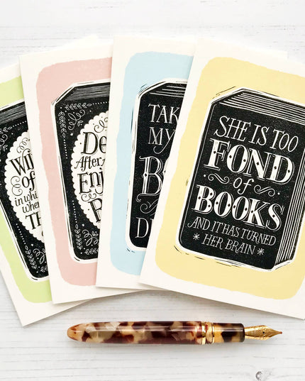 Book Lovers Quote Card Collection