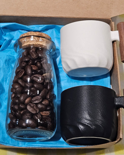 Espresso Cup Gift Set * Black/White