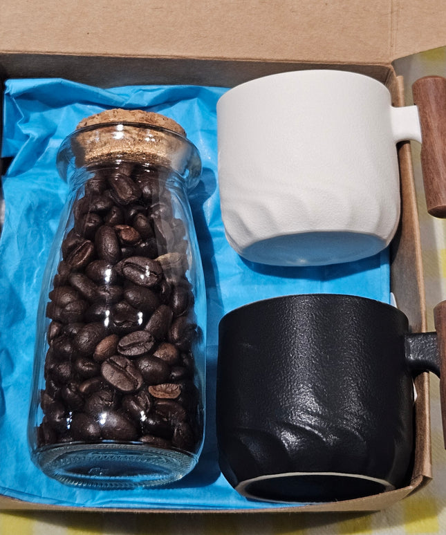 Espresso Cup Gift Set * Black/White