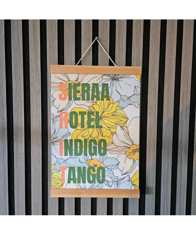 Phonetic Floral Prints - SHIT