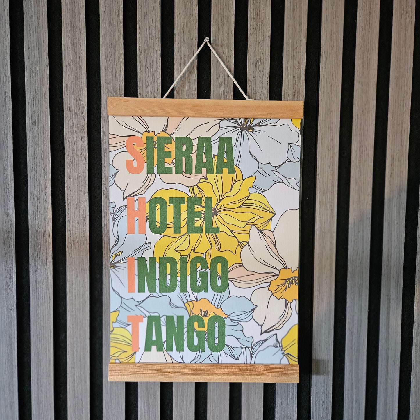 Phonetic Floral Prints - SHIT
