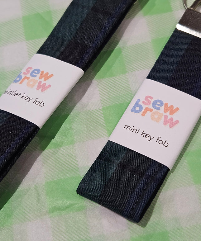 Handmade Keyfob * BlackWatch