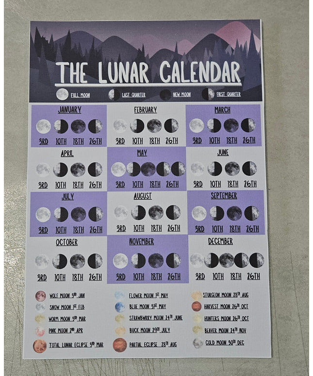 Lunar Calendar 2026