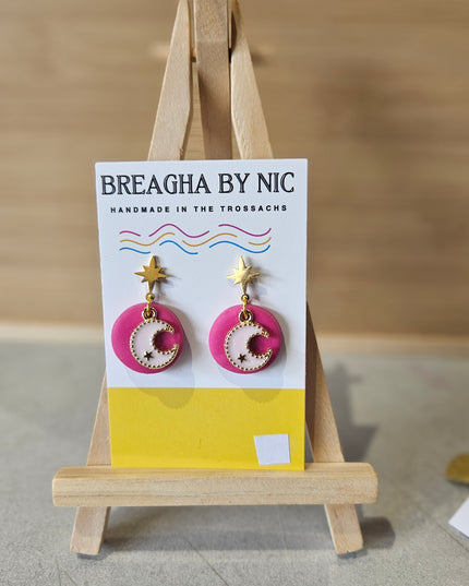 Breagha Nima Earrings Pink