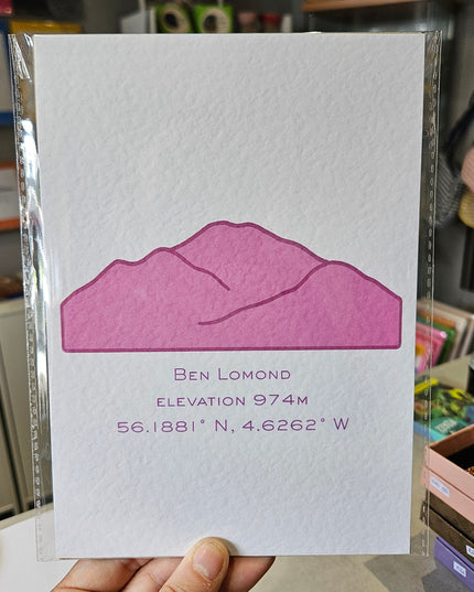 Ben Lomond Print A5