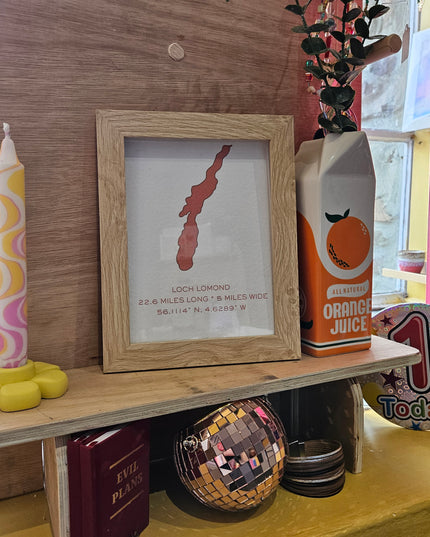 Loch Lomond Print A5