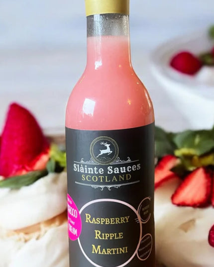 Slainte Sauces - Raspberry Ripple Martini