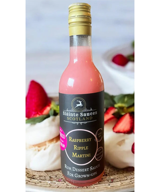 Slainte Sauces - Raspberry Ripple Martini
