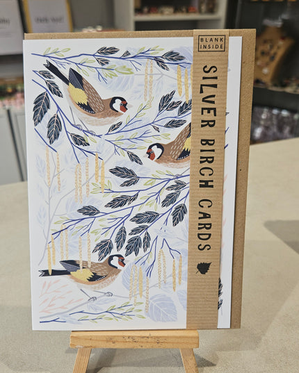 Goldfinches Greetings Card