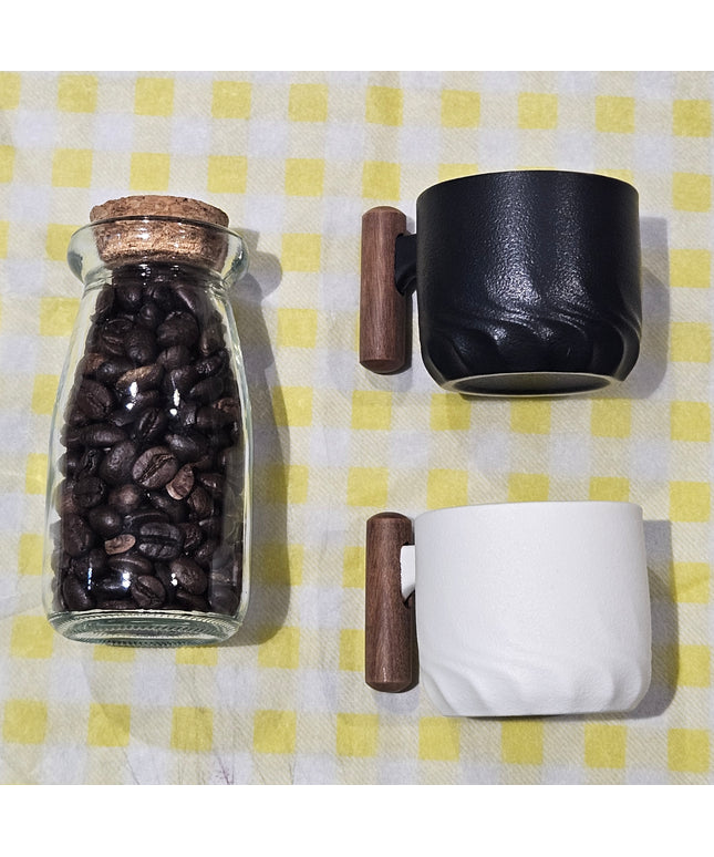 Espresso Cup Gift Set * Black/White