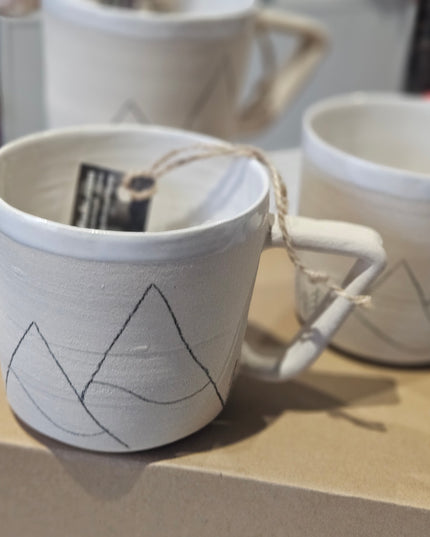 Ceramic Handcrafted Mountain Mug