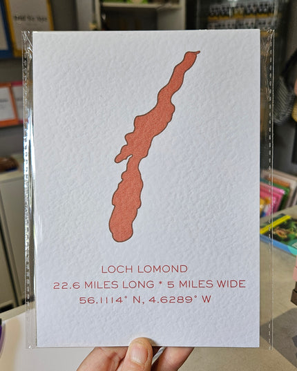 Loch Lomond Print A5