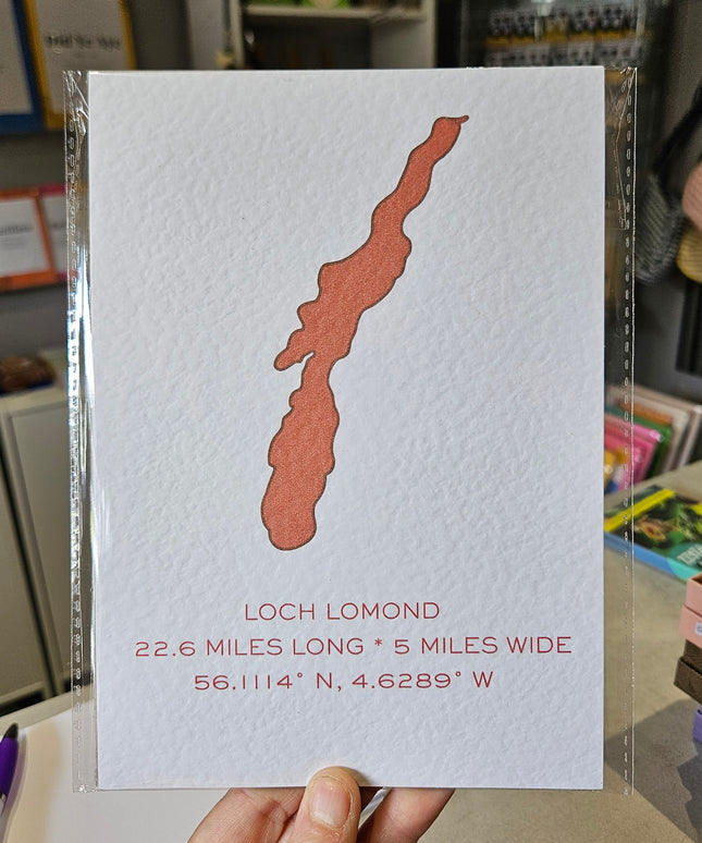 Loch Lomond Print A5