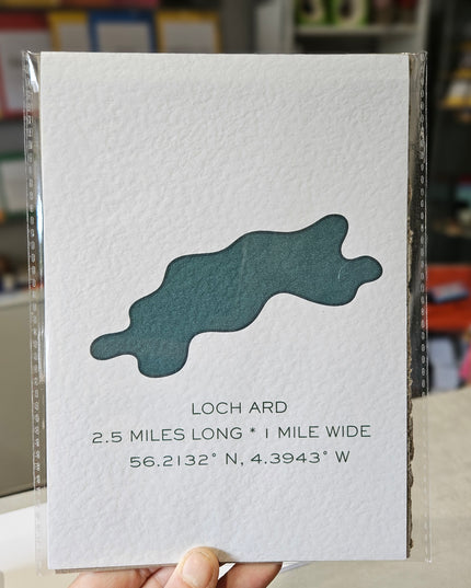 Loch Ard Print A5